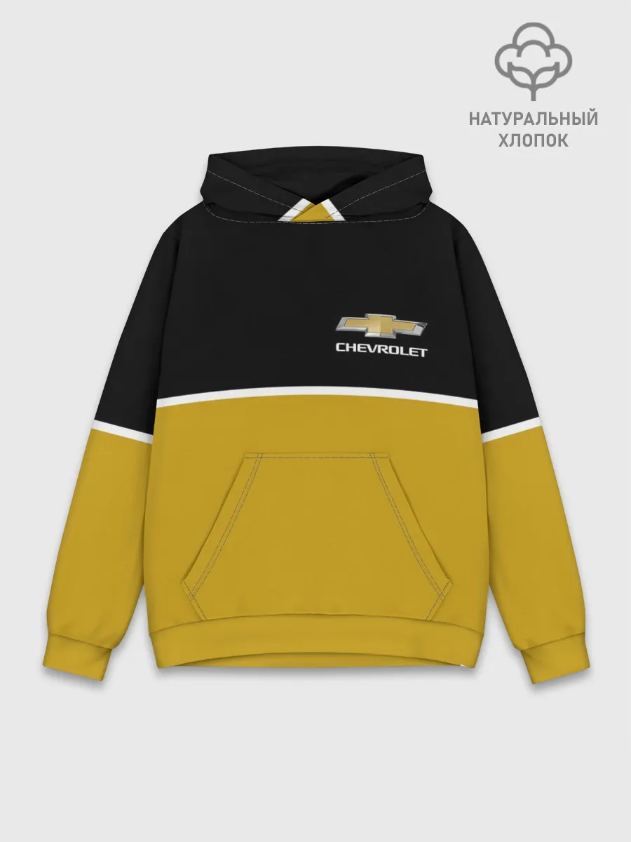 Худи мужской база хлопок / Chevrolet