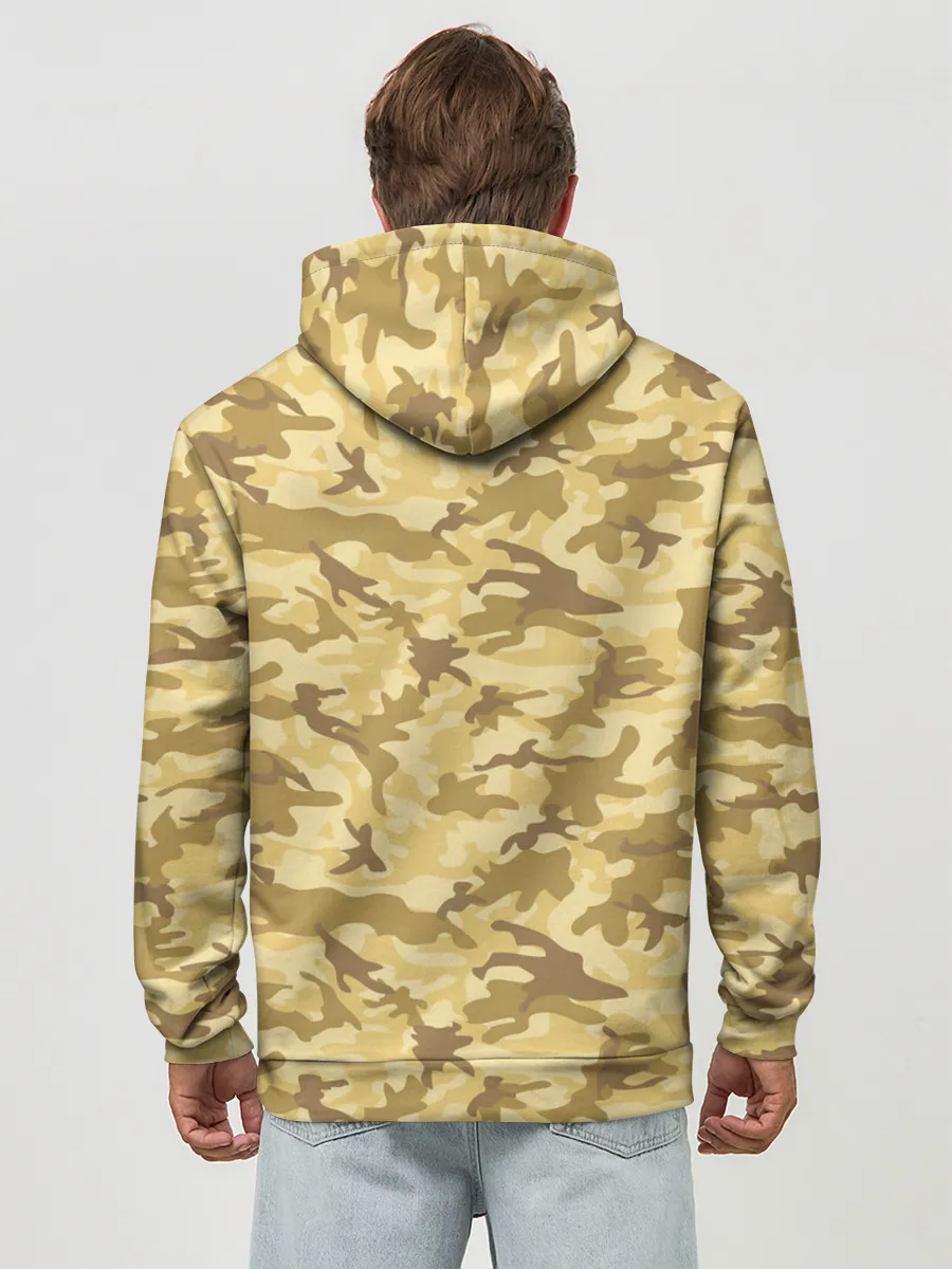 Худи мужской база хлопок / КАМУФЛЯЖНЫЙ СТИЛЬ