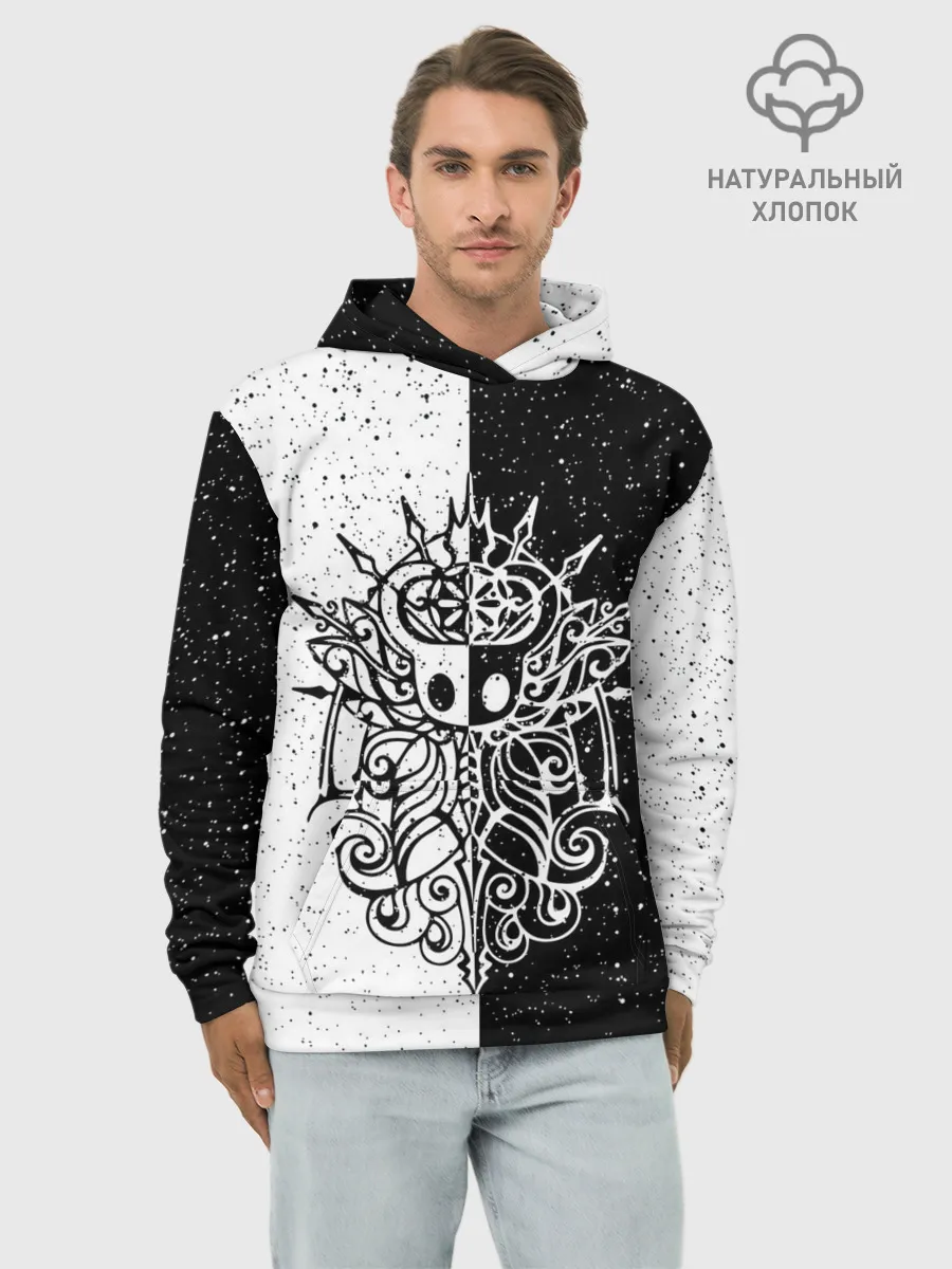 Худи мужской база хлопок / HOLLOW KNIGHT | ХОЛЛОУ НАЙТ