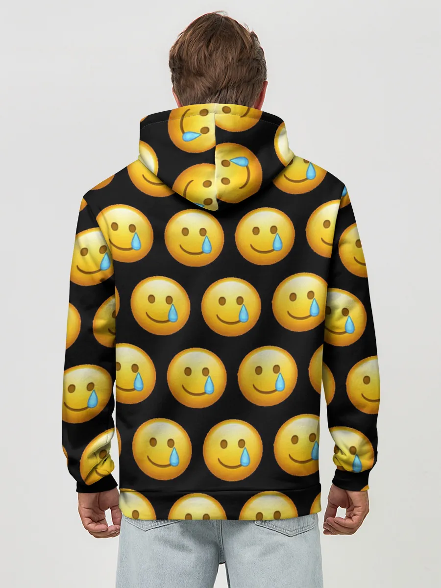 Худи мужской база хлопок / New Emoji