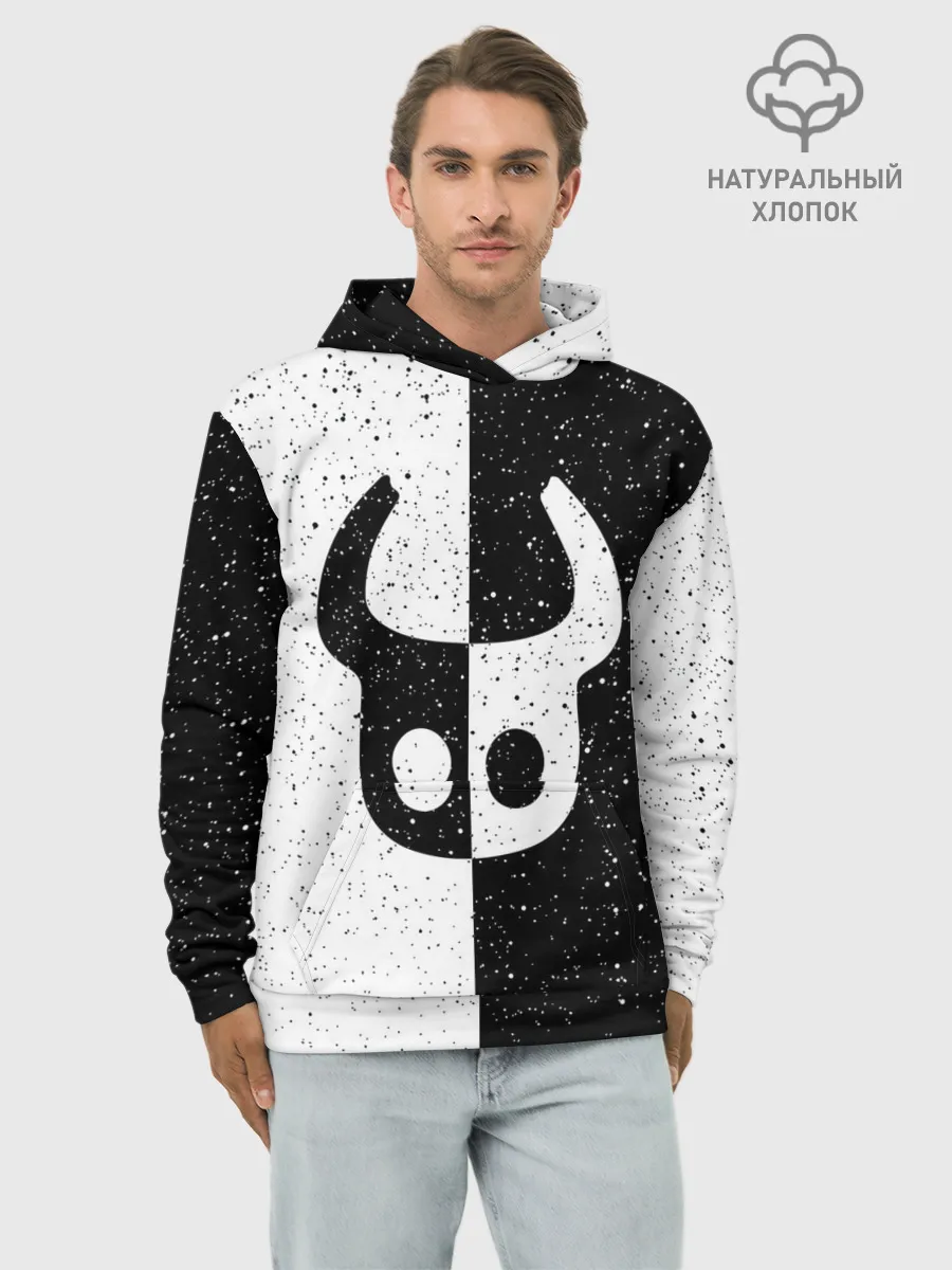 Худи мужской база хлопок / Hollow Knight