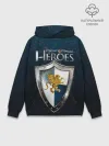Худи мужской база хлопок / Heroes of Might and Magic