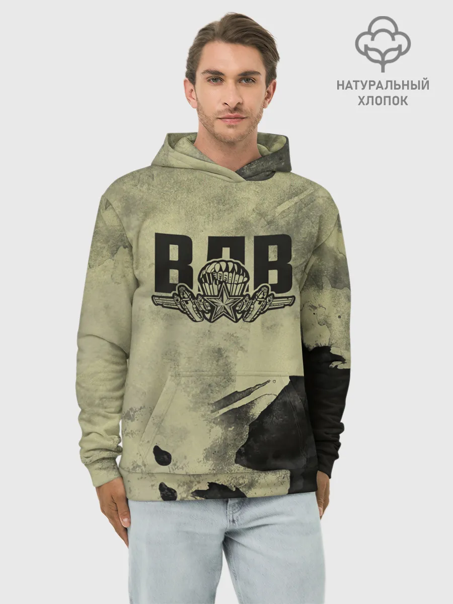 Худи мужской база хлопок / ВДВ