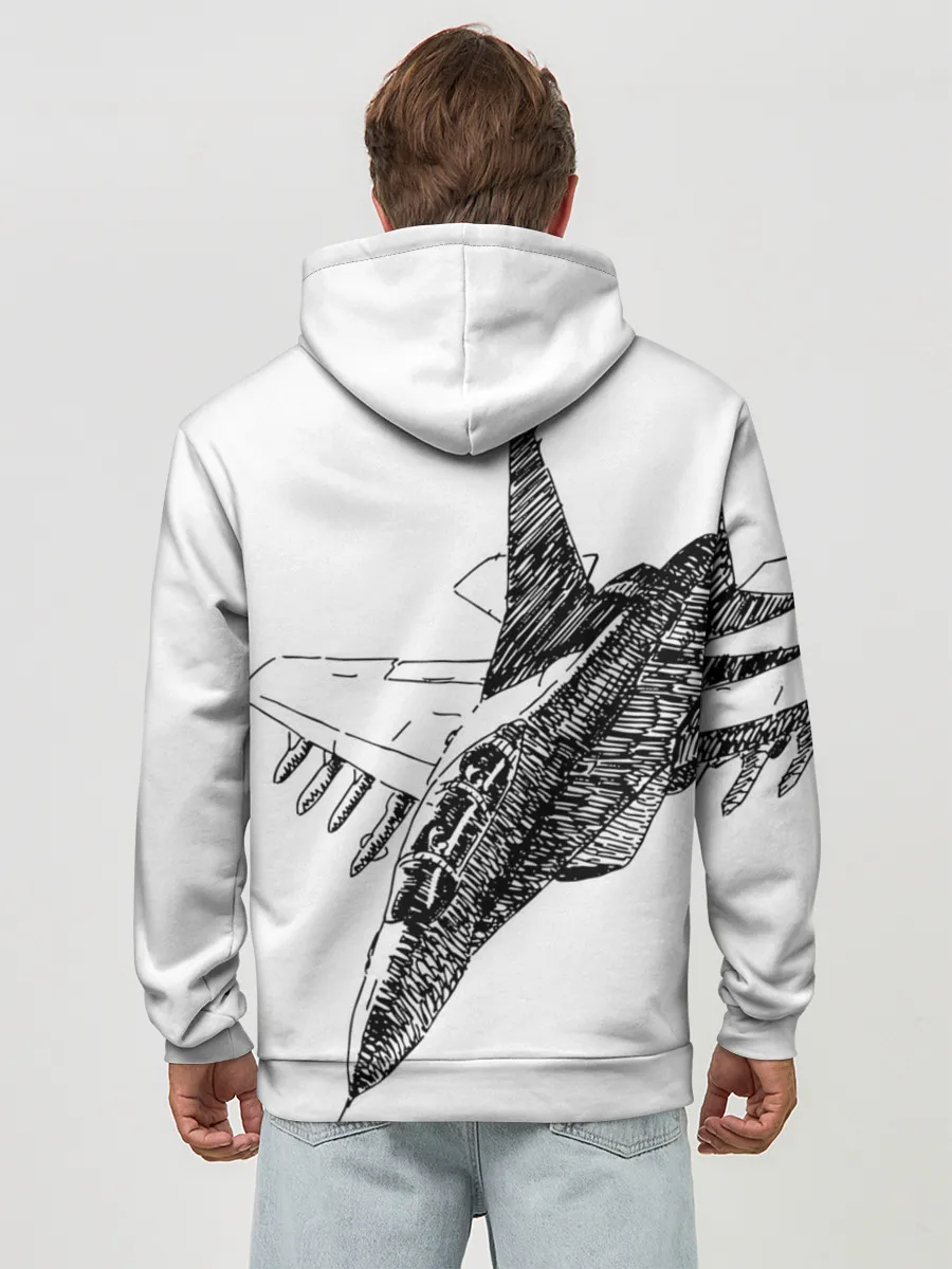 Худи мужской база хлопок / ВВС России