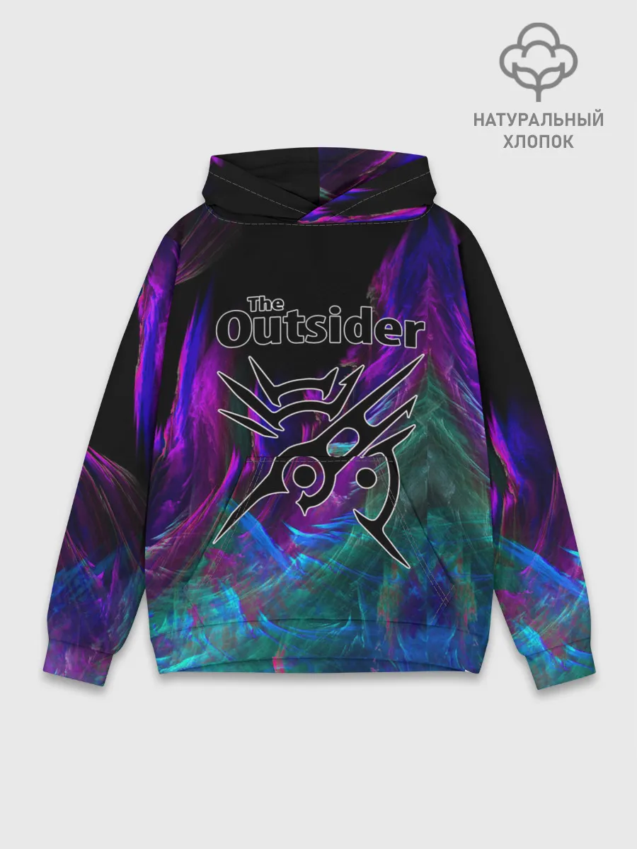 Худи мужской база хлопок / The Outsider