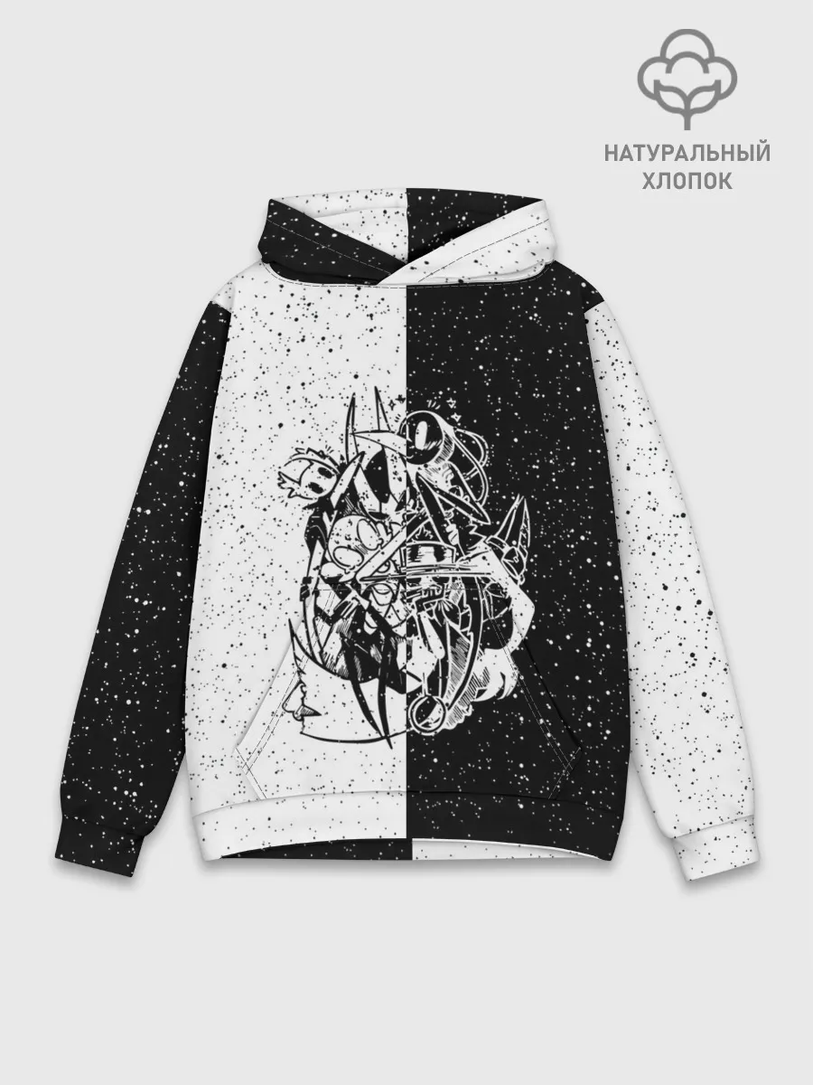 Худи мужской база хлопок / Hollow Knight