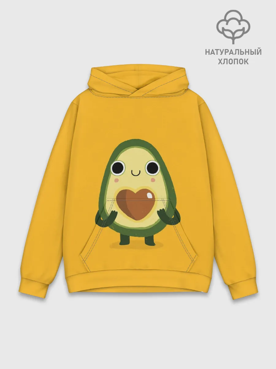 Худи мужской база хлопок / AVOCADO