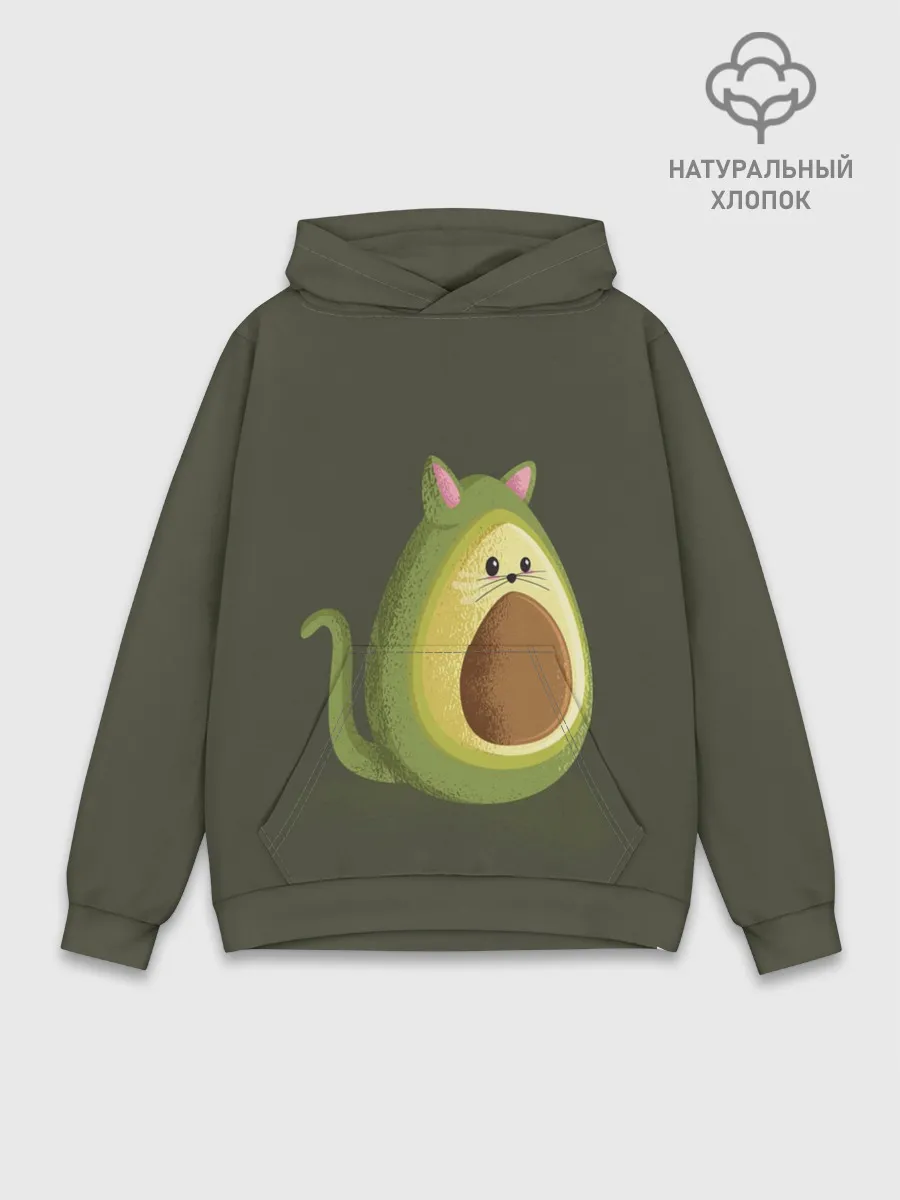 Худи мужской база хлопок / AVOCATO