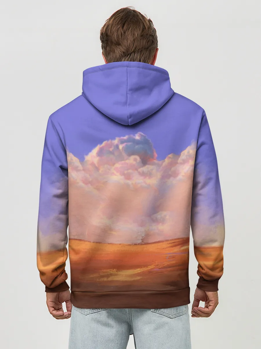 Худи мужской база хлопок / Snapfire