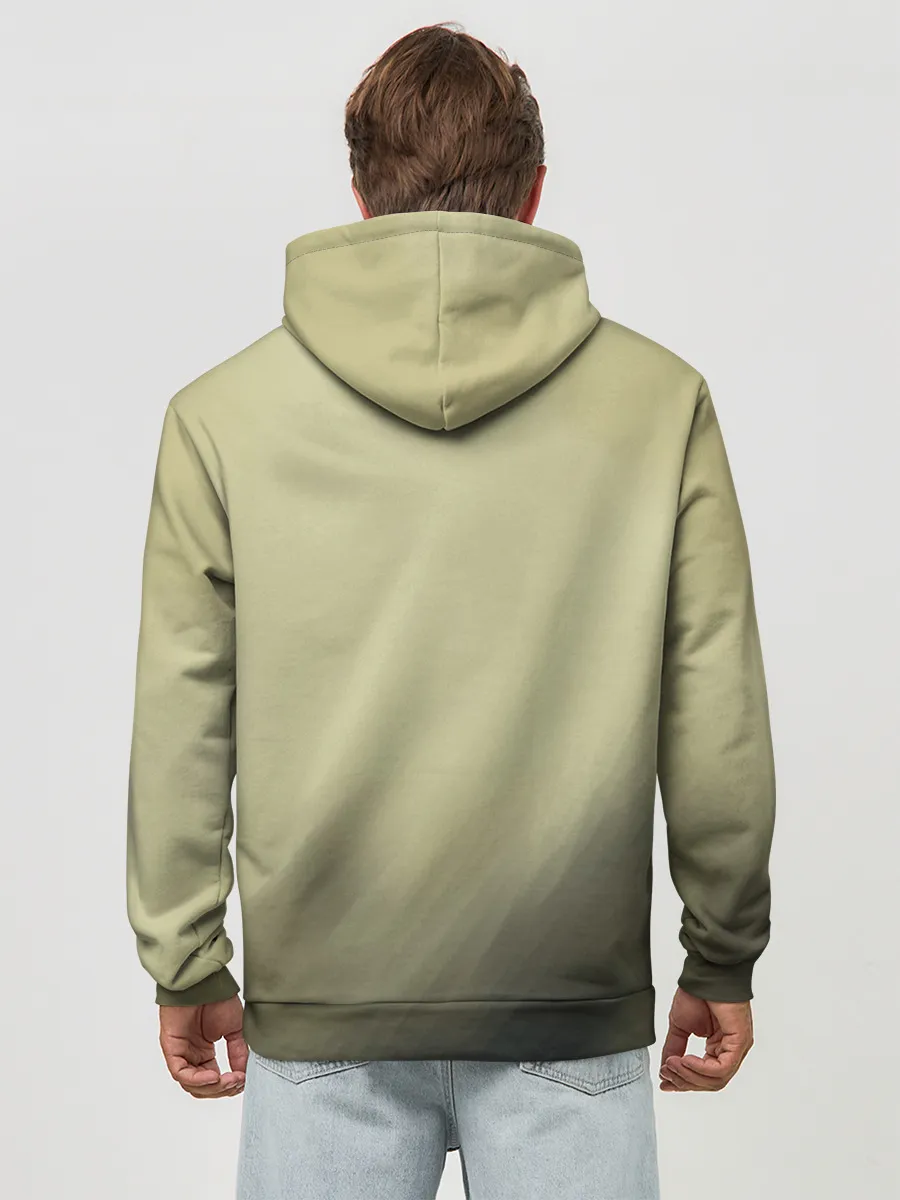 Худи мужской база хлопок / Военный