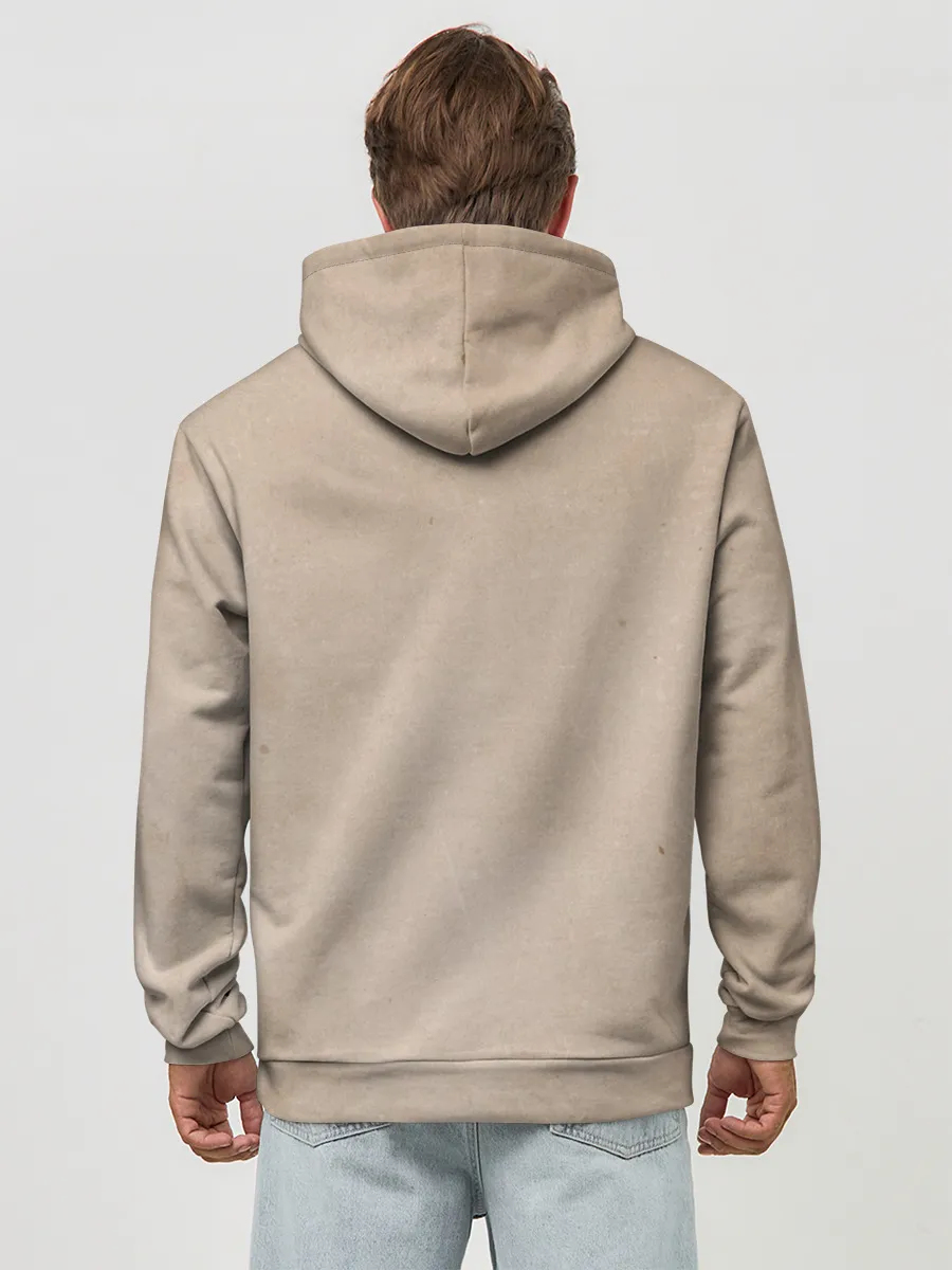 Худи мужской база хлопок / Военный