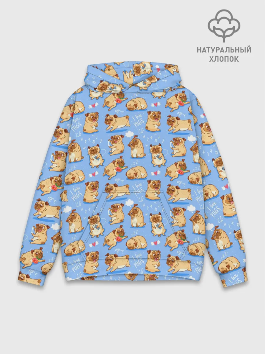 Худи мужской база хлопок / Best Friends