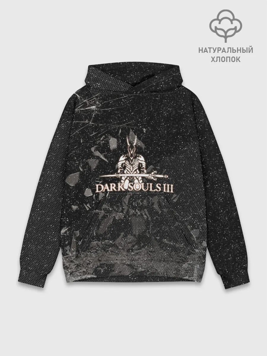 Худи мужской база хлопок / DARK SOULS