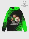 Худи мужской база хлопок / MINECRAFT