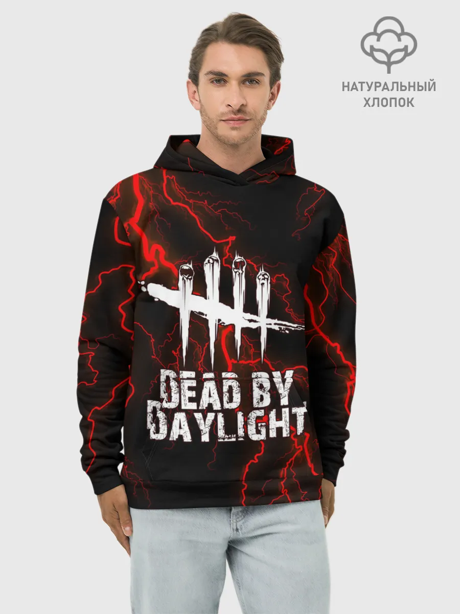 Худи мужской база хлопок / Dead by Daylight