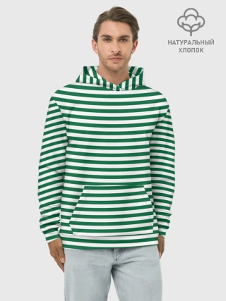 Худи мужской база хлопок / Тельняшка пограничных войск