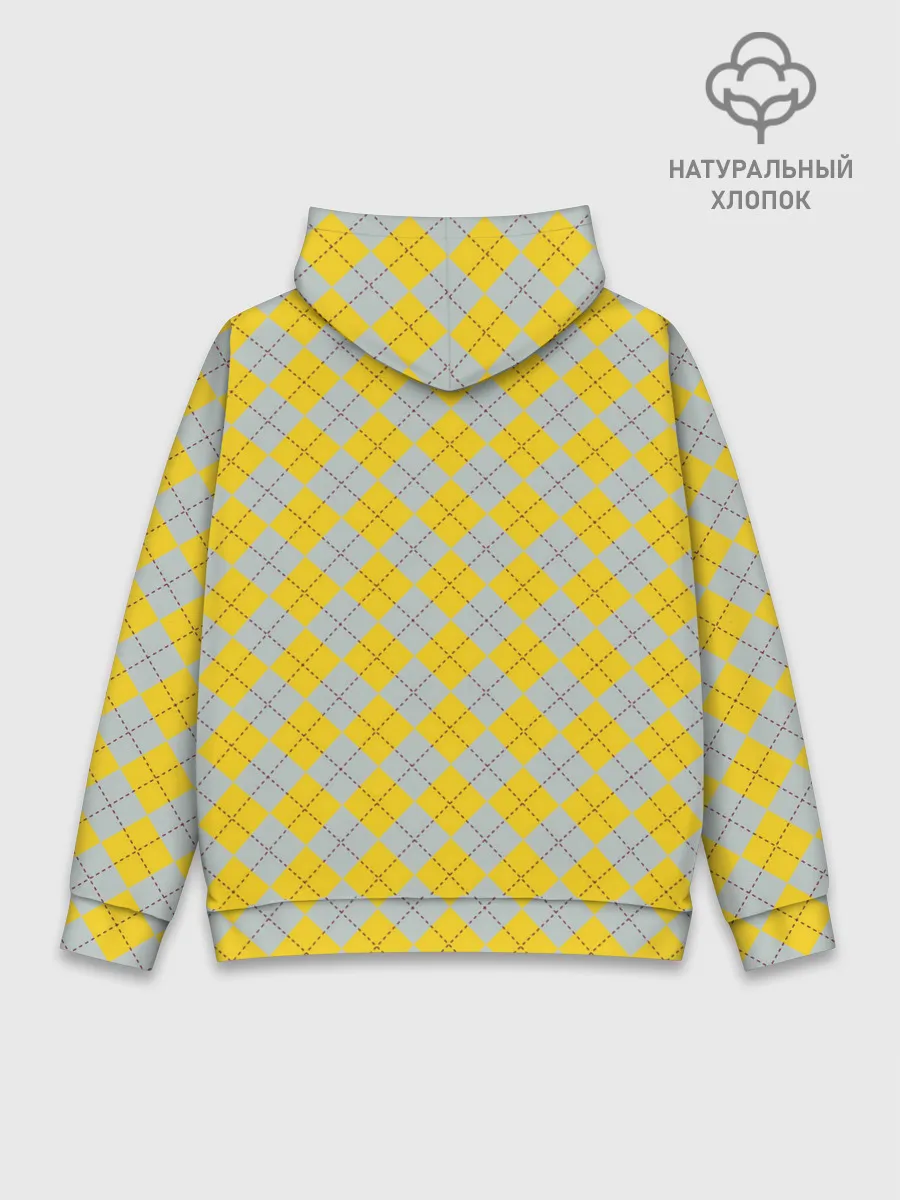 Худи мужской база хлопок / Coat of Hufflepuff