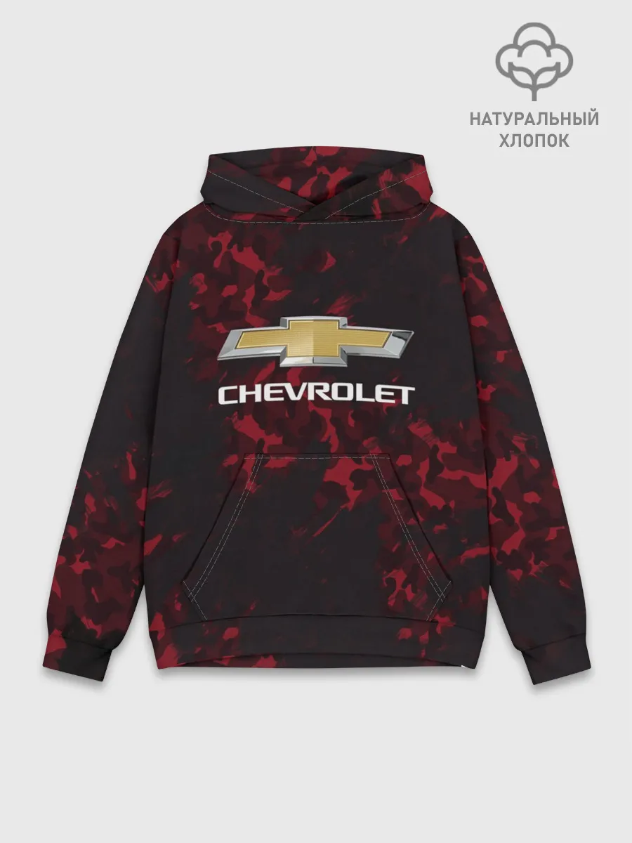 Худи мужской база хлопок / Chevrolet