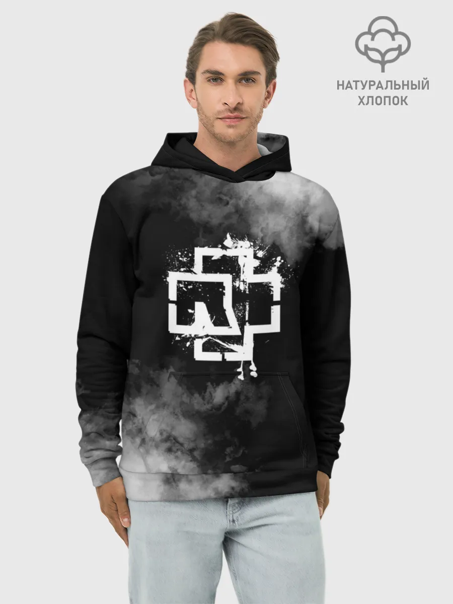 Худи мужской база хлопок / Rammstein