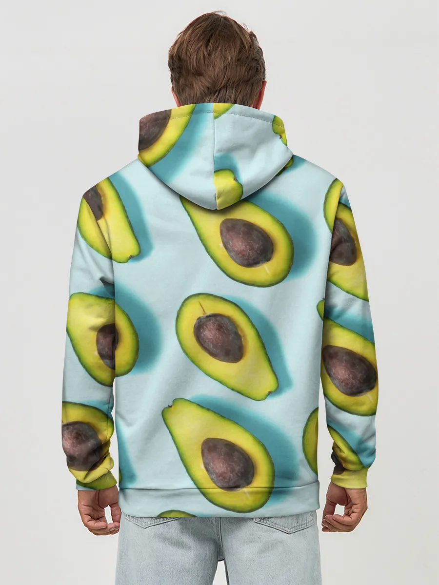 Худи мужской база хлопок / АВОКАДО.