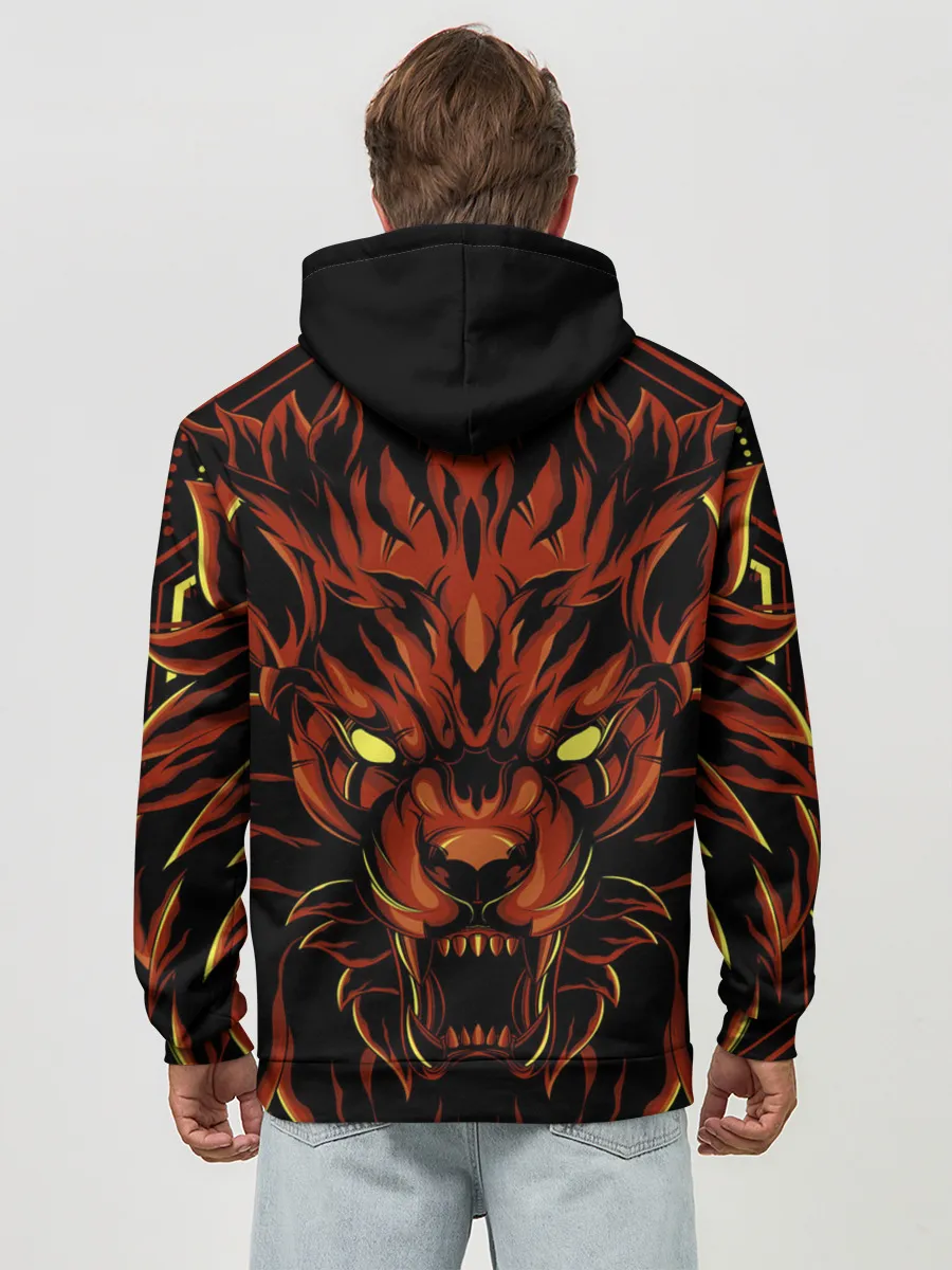 Худи мужской база хлопок / AC/DC