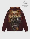 Худи мужской база хлопок / AC/DC