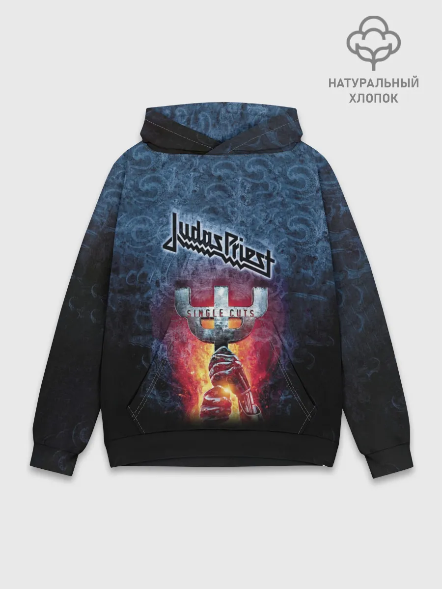 Худи мужской база хлопок / Judas priest