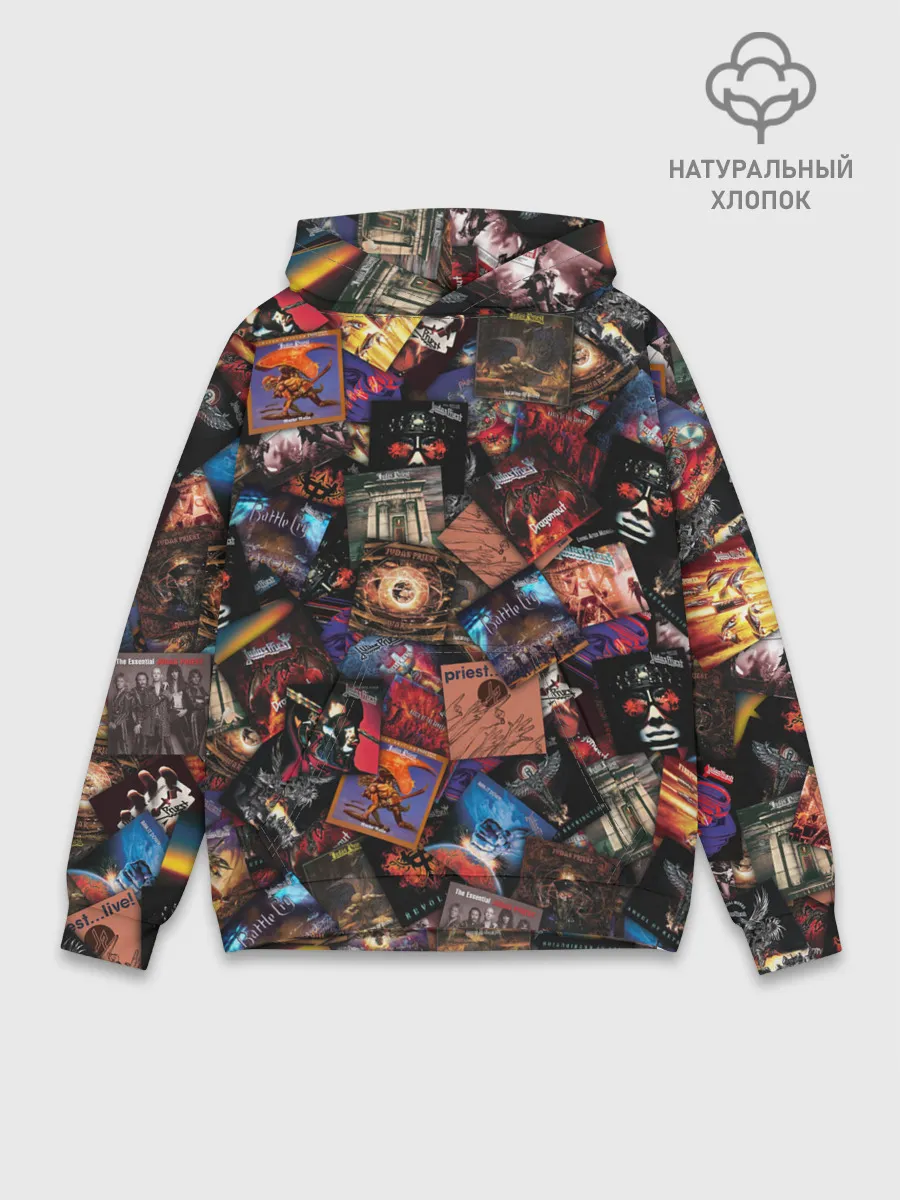 Худи мужской база хлопок / Judas Priest Дискография