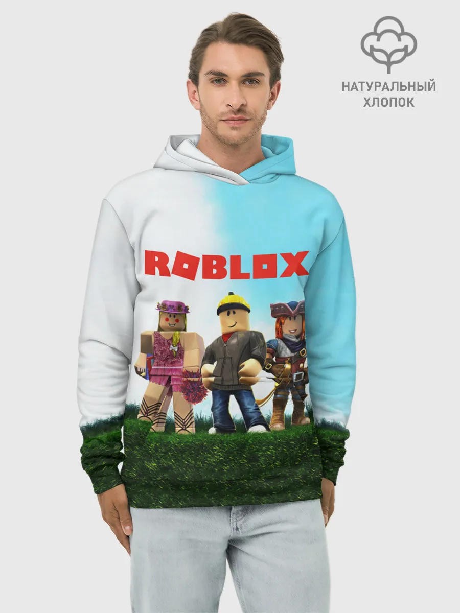Худи мужской база хлопок / ROBLOX
