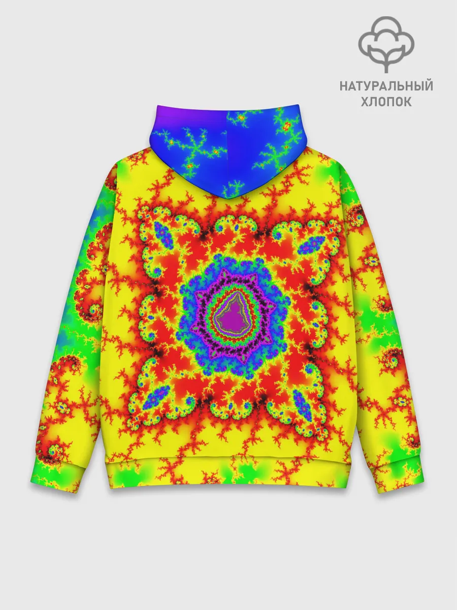 Худи мужской база хлопок / АБСТРАКТНЫЕ РАЗРЫВЫ