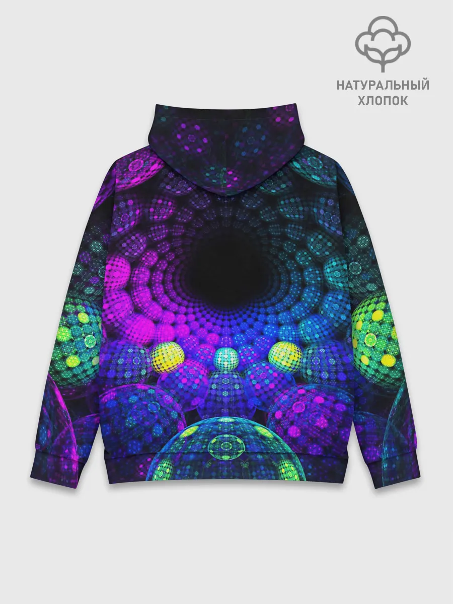 Худи мужской база хлопок / PSY NEON