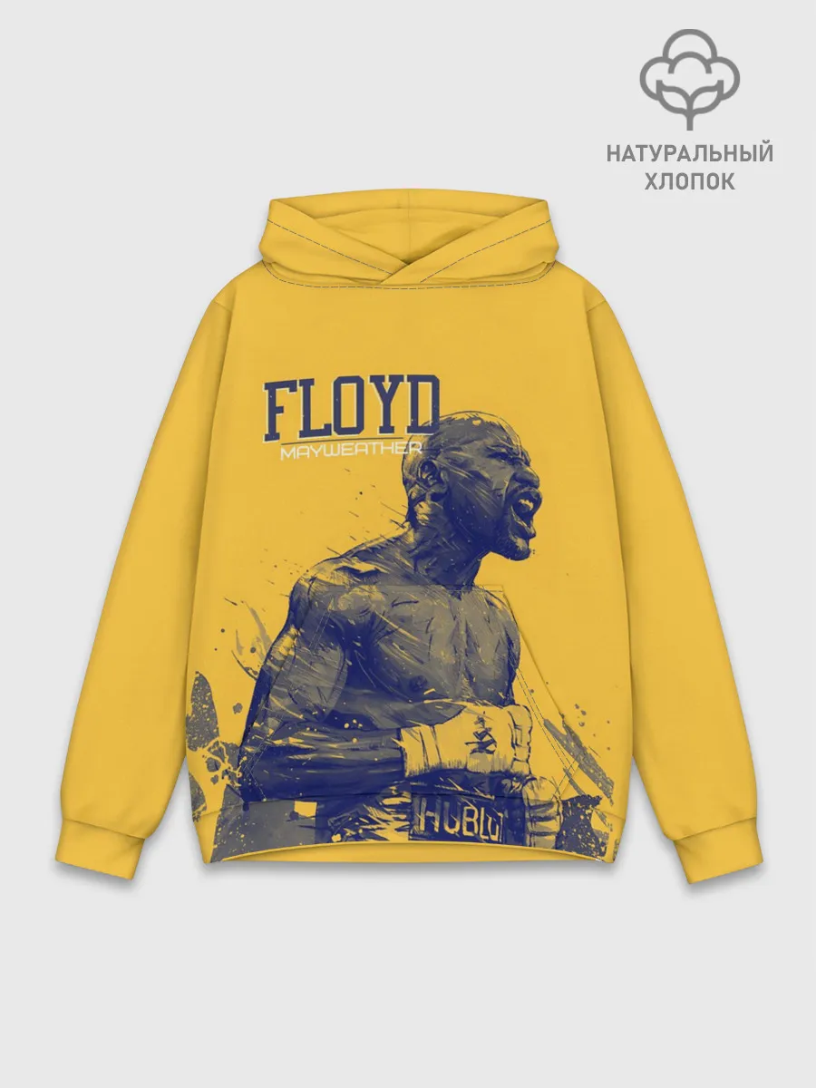 Худи мужской база хлопок / Floyd