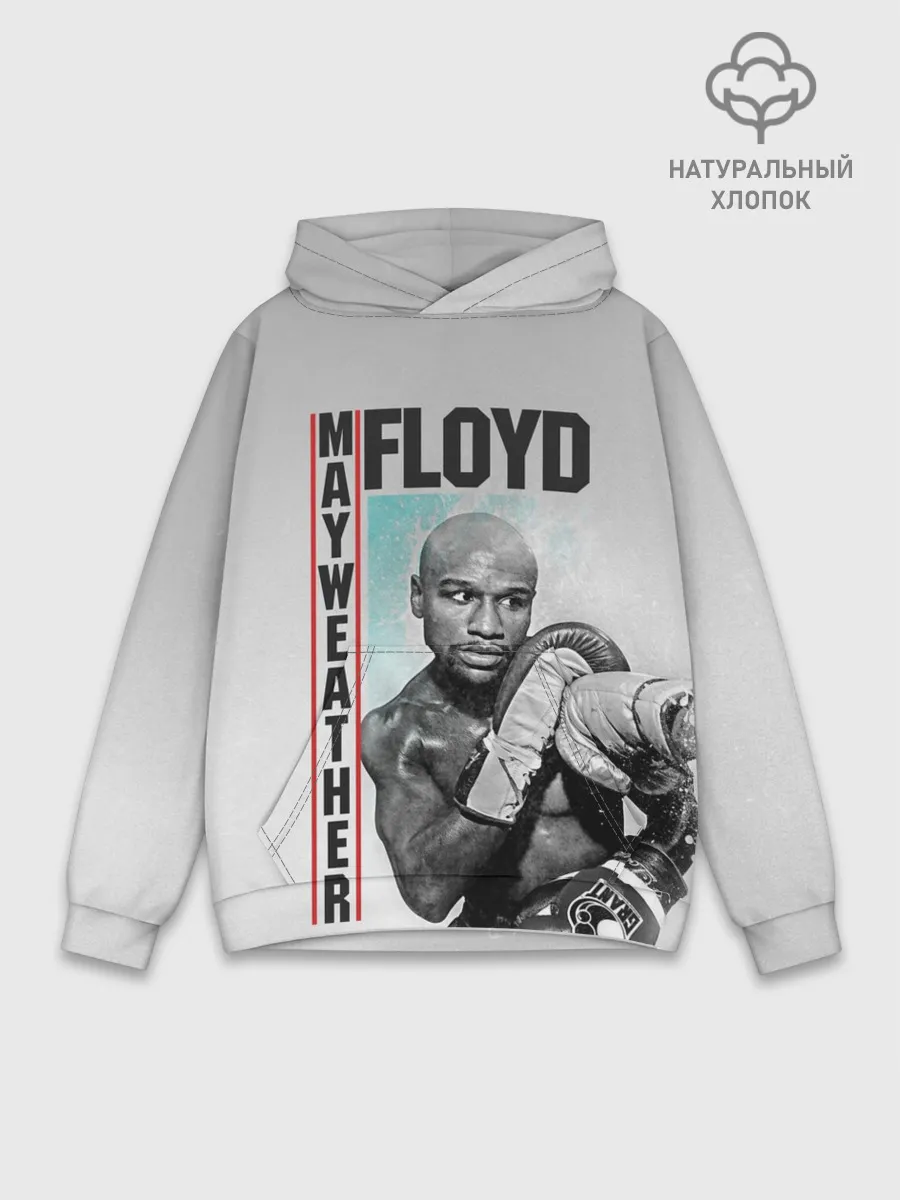 Худи мужской база хлопок / Флойд Мейвезер