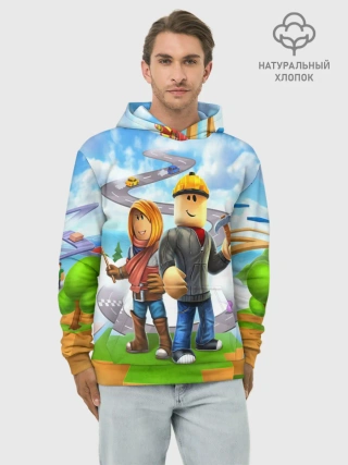 Худи мужской база хлопок / ROBLOX