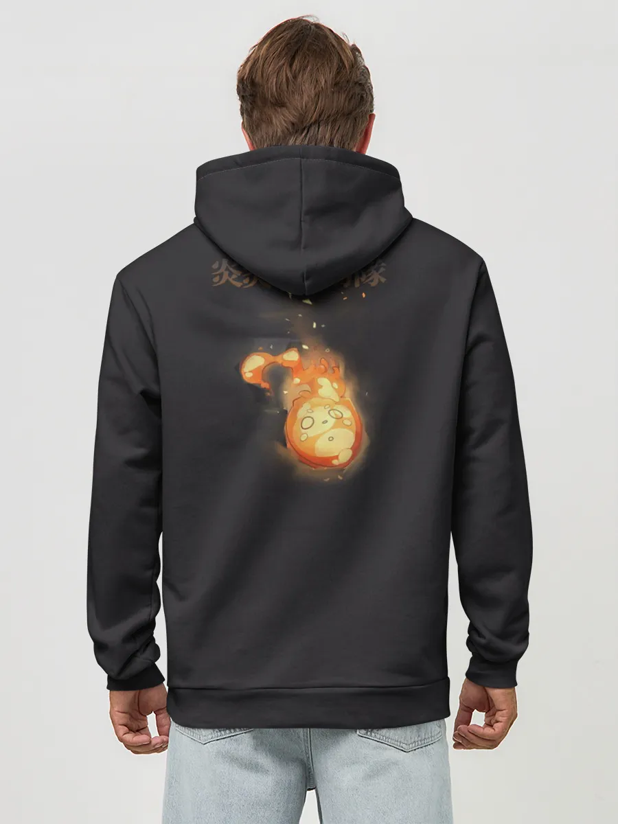 Худи мужской база хлопок / enenno shouboutai Fire Force