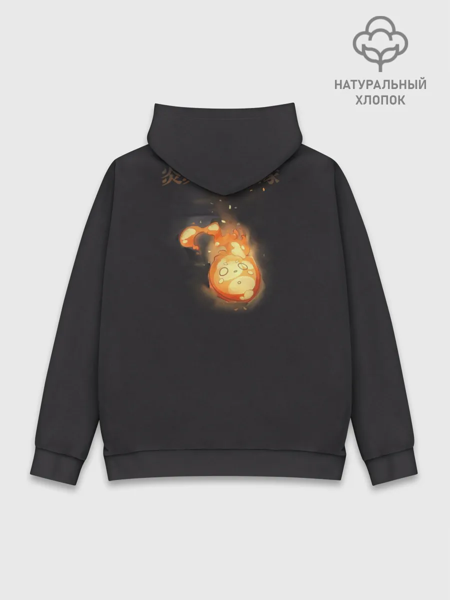 Худи мужской база хлопок / enenno shouboutai Fire Force