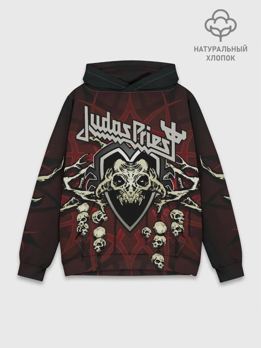 Худи мужской база хлопок / Judas Priest