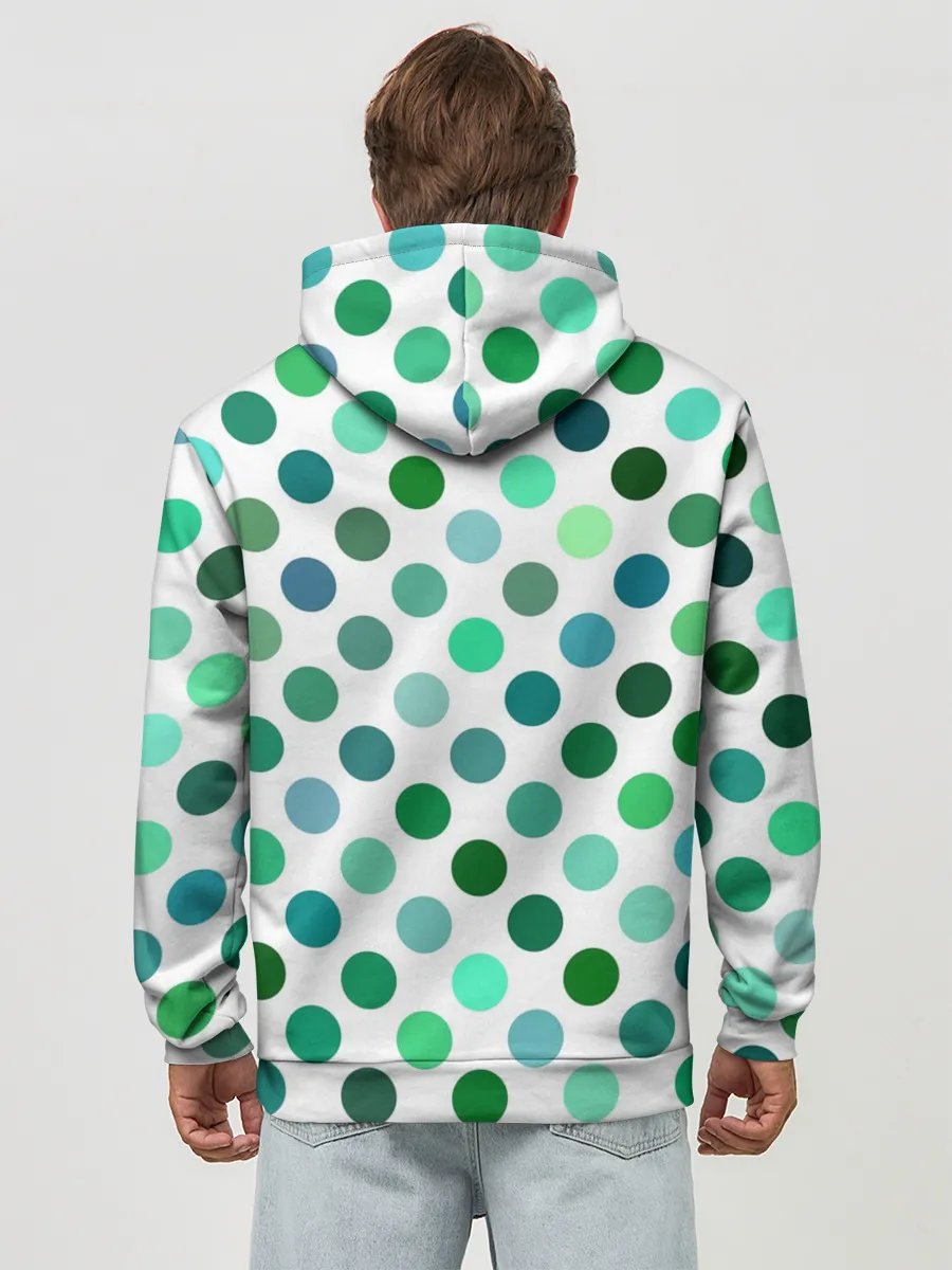 Худи мужской база хлопок / Горох