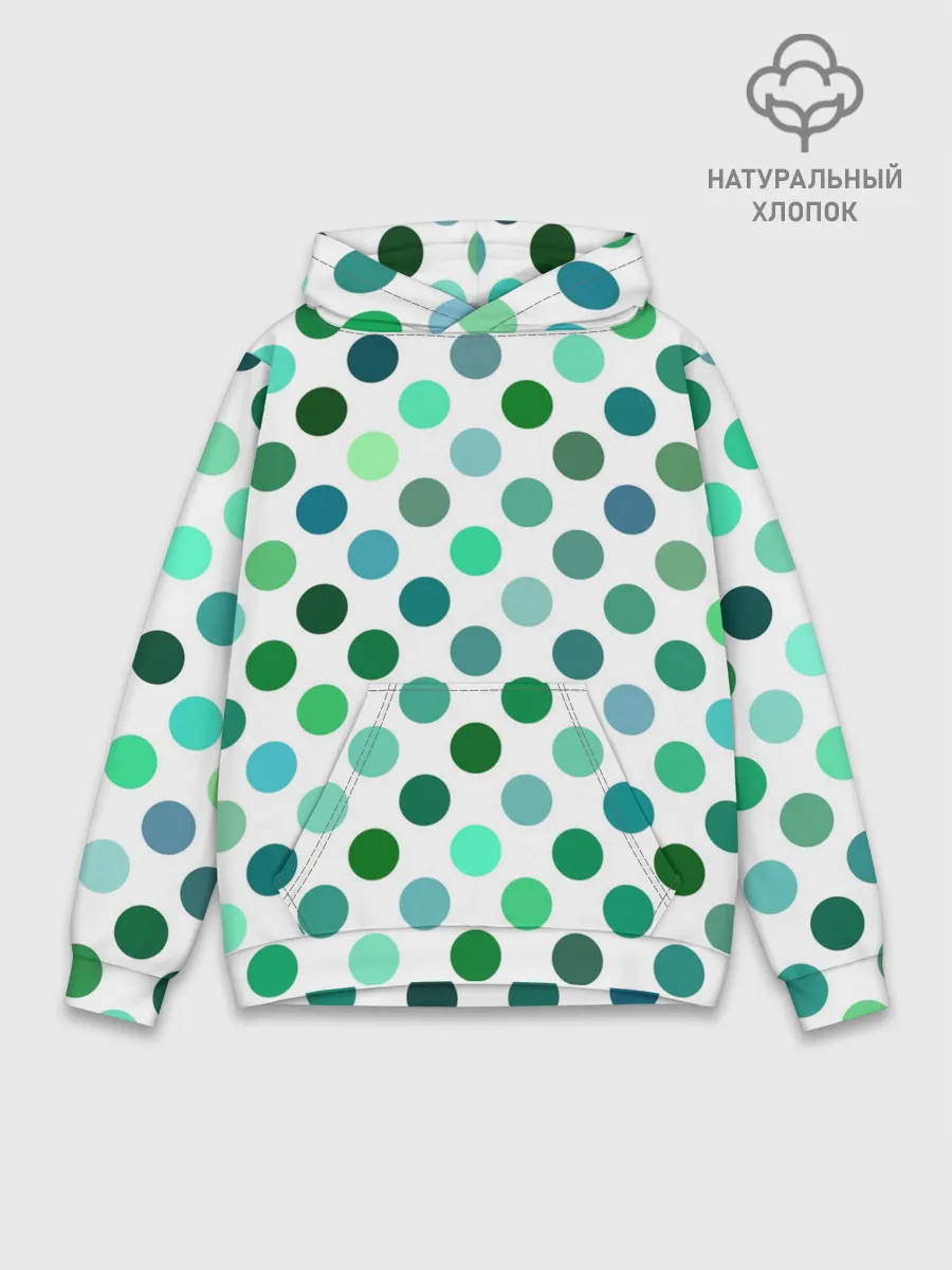 Худи мужской база хлопок / Горох