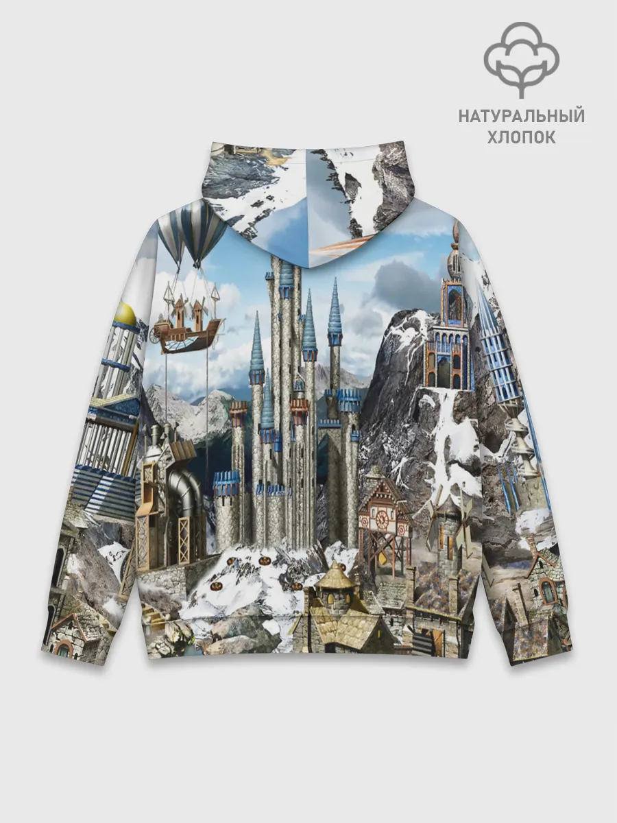 Худи мужской база хлопок / HEROES