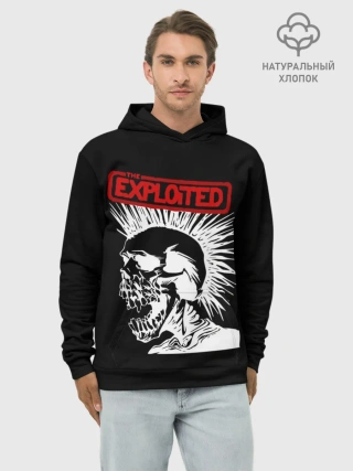 Худи мужской база хлопок / The Exploited