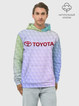 Худи мужской база хлопок / TOYOTA | ТОЕТА