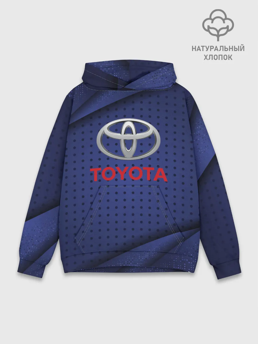 Худи мужской база хлопок / TOYOTA | ТОЕТА