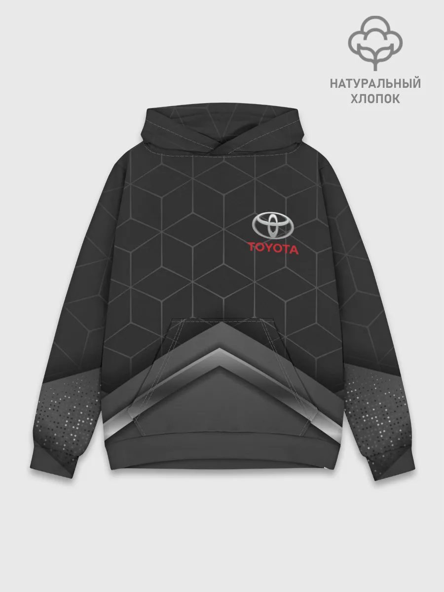 Худи мужской база хлопок / TOYOTA | ТОЁТА
