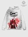 Худи мужской база хлопок / devil may cry