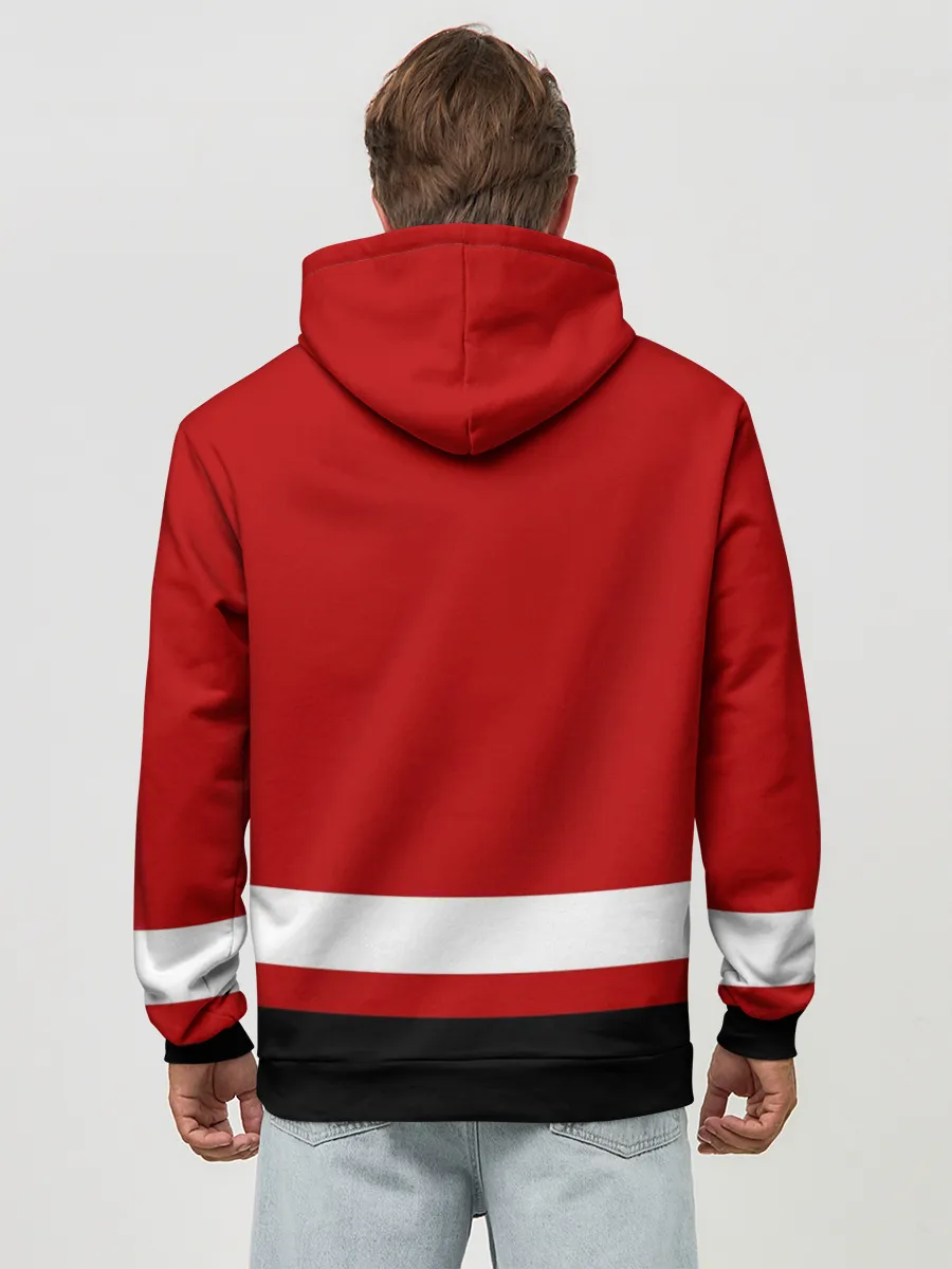 Худи мужской база хлопок / Каролина Харрикейнз