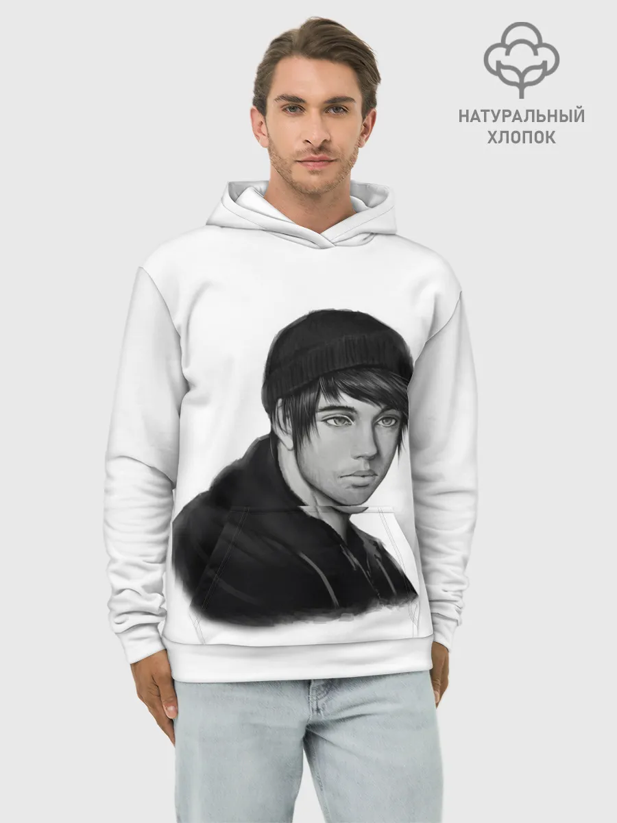 Худи мужской база хлопок / Думер