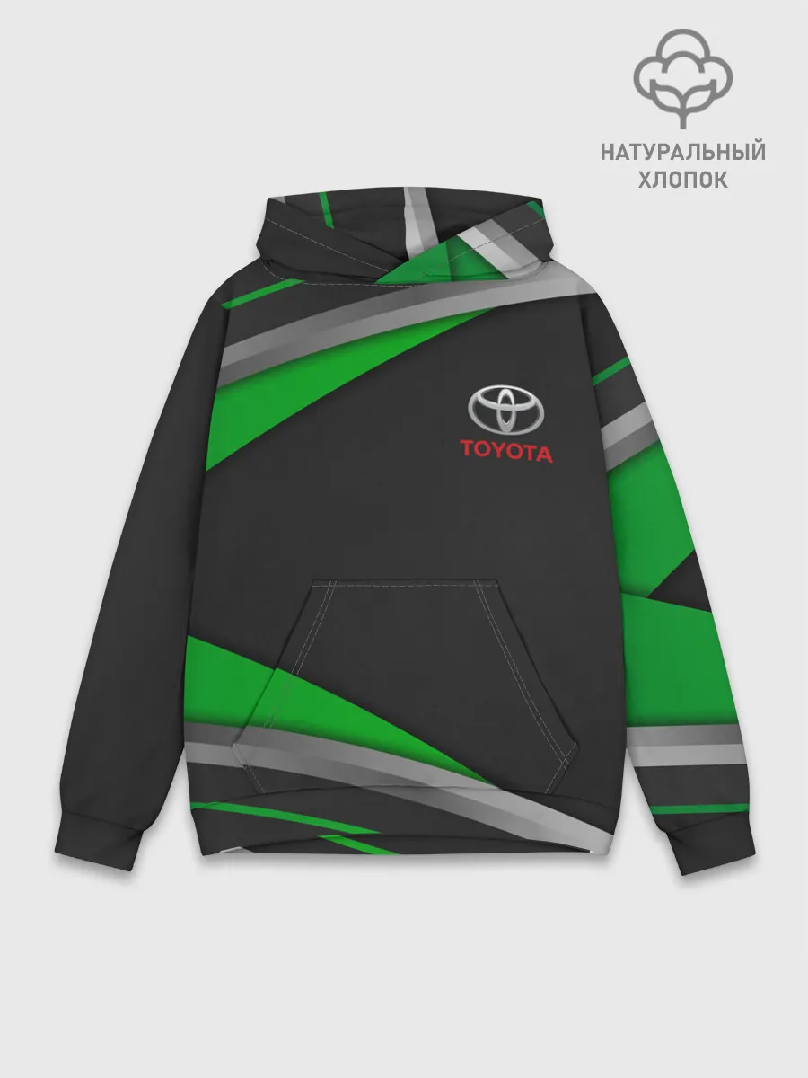 Худи мужской база хлопок / TOYOTA | ТОЁТА