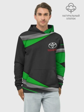 Худи мужской база хлопок / TOYOTA | ТОЁТА