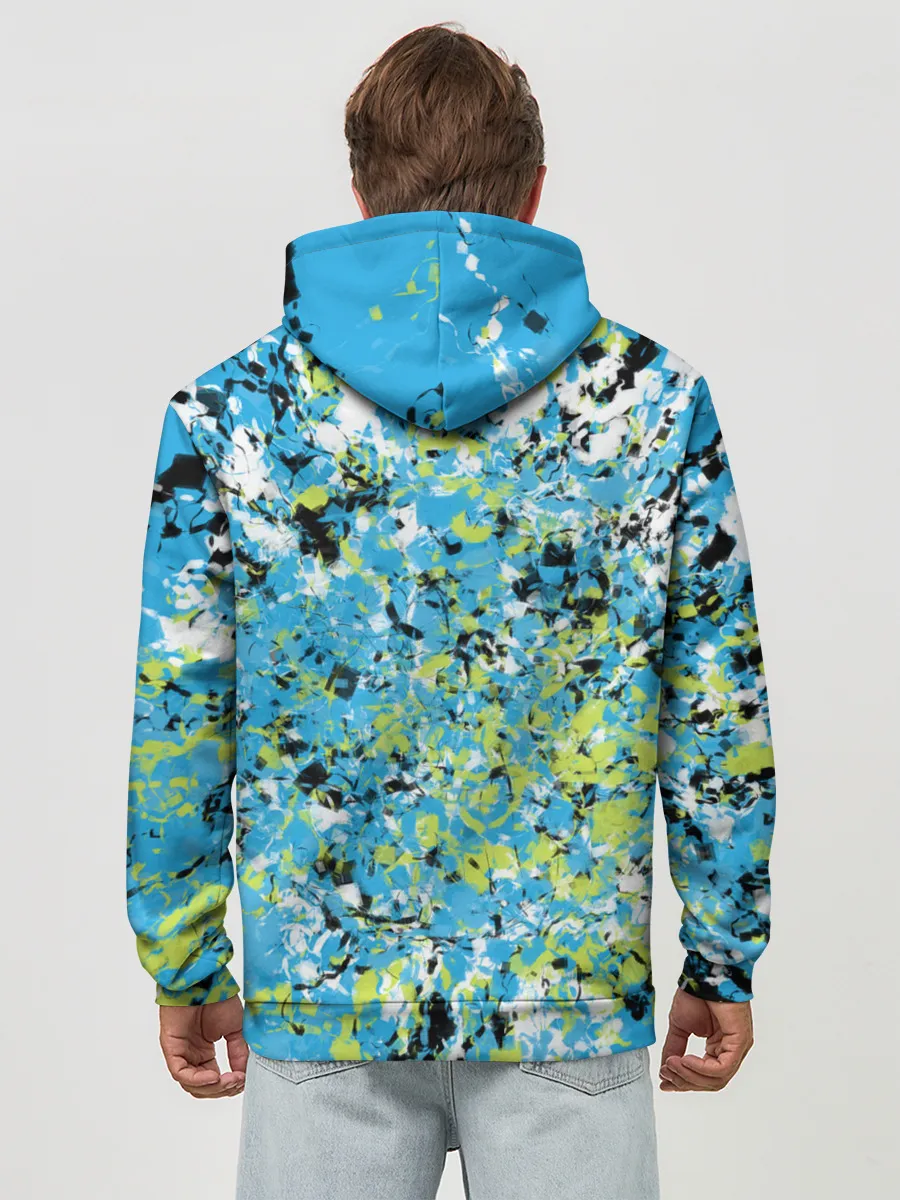 Худи мужской база хлопок / Абстракция